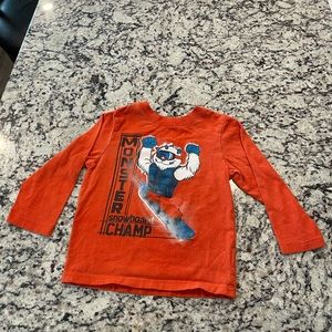 Snowboarding shirt toddler 3T